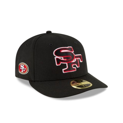San Francisco 49ers Gorra | New Era NFL Logo Mix Low Profile 59fifty Fitted Cap Mexico - Rojos